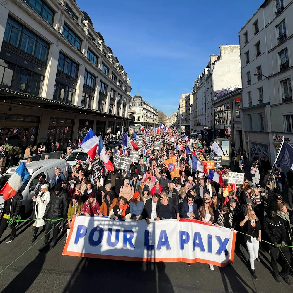 Franceses exigen dimisión de Macron por su apoyo a Ucrania