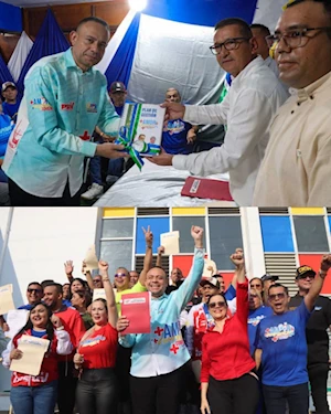 Masivas marchas populares en Venezuela respaldan inscripciones del GPP Simón Bolívar de cara a las elecciones de 2025