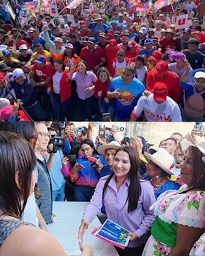 Masivas marchas populares en Venezuela respaldan inscripciones del GPP Simón Bolívar de cara a las elecciones de 2025