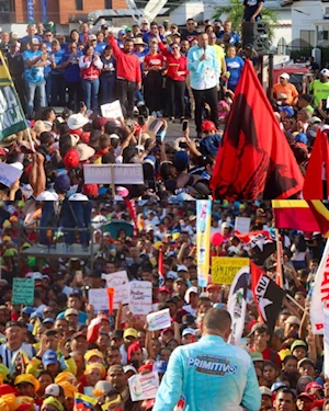 Masivas marchas populares en Venezuela respaldan inscripciones del GPP Simón Bolívar de cara a las elecciones de 2025