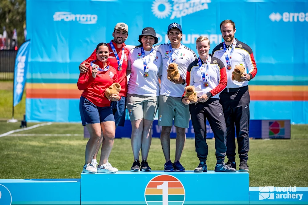 México gana por países la Copa del Mundo de Tiro con Arco