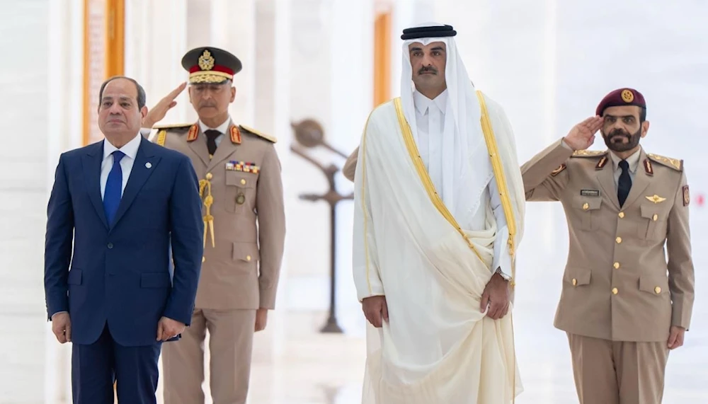 Qatar y Egipto destacan relaciones y centralidad de causa palestina