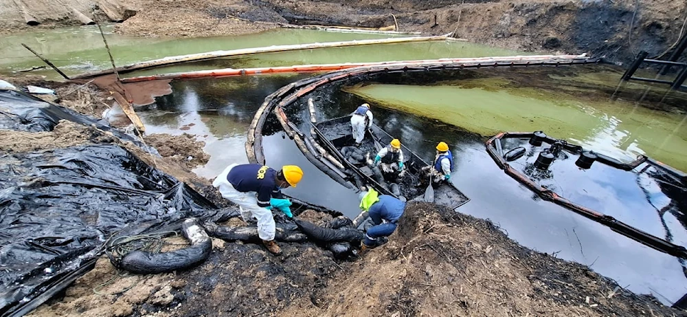 ONU alerta por impacto del derrame de petróleo en Ecuador