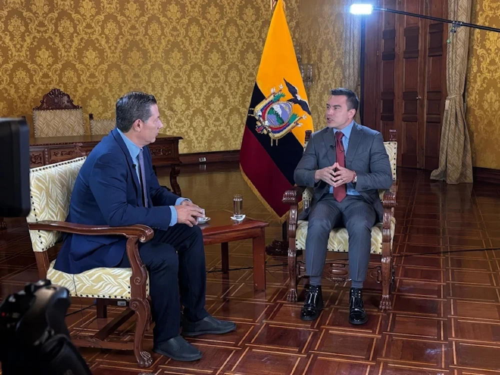 Noboa busca mayoría legislativa y seguridad en Ecuador