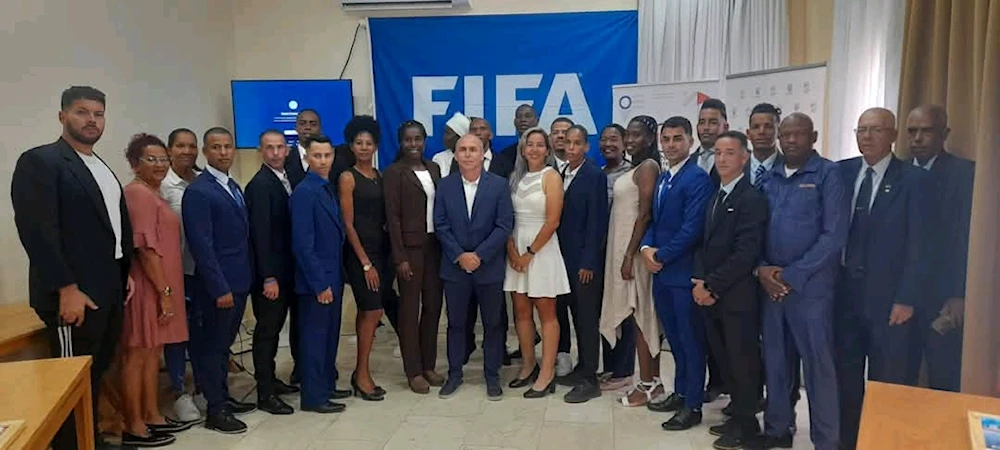 Reciben árbitros cubanos gafetes FIFA como internacionales