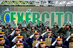 Brasilia fue escenario este 16 de abril de una emotiva ceremonia dual: la celebración del Día del Ejército y el 80.º aniversario de la victoria de la Fuerza Expedicionaria Brasileña (FEB) en los campos de Italia durante la Segunda Guerra Mundial