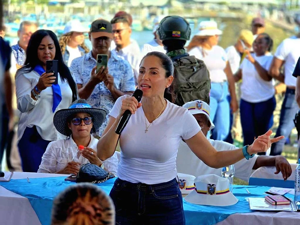 Luisa González denuncia fraude masivo en presidenciales ecuatorianas