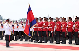 Fotos del presidente de China, Xi Jinping en Camboya, como parte de su gira de trabajo por el sur de Asia. El mandatario del gigante asiático fue recibido por el rey de Camboya, Norodom Sihamon/ Cortesía: Xinhua