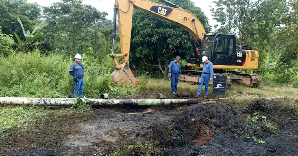 Nuevo derrame de petróleo en Ecuador afecta ecosistema amazónico