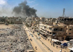 Salud informa 26 muertos y 60 heridos en Gaza tras ataques israelíes. Foto: AFP.