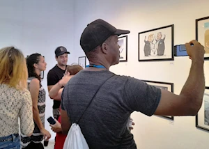 La exposición "Gaza" reúne 60 obras de 58 autores