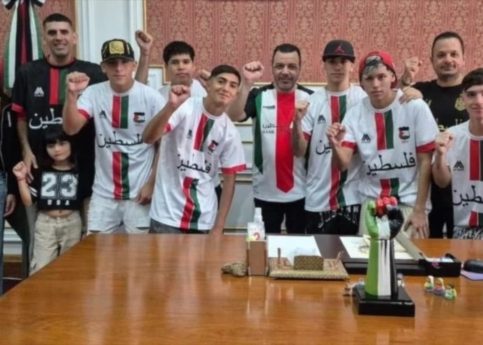 Crean en Argentina equipo de fútbol denominado Gaza