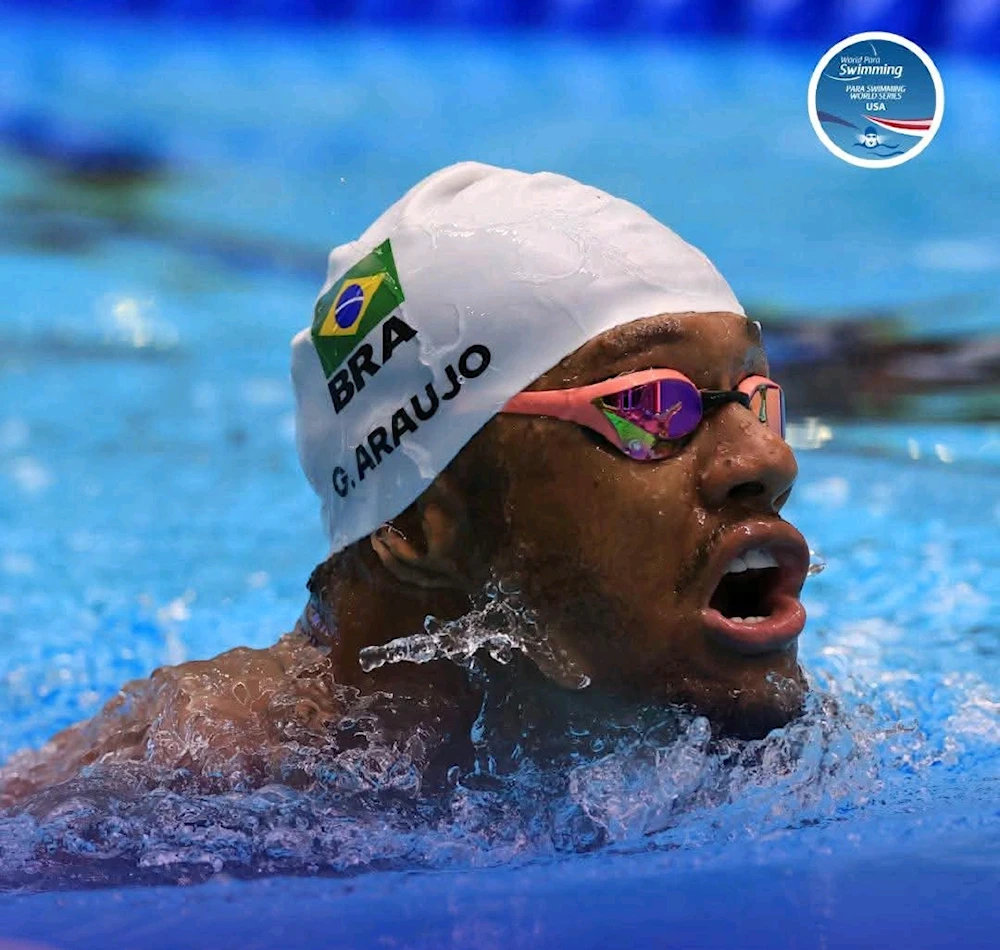 Gabriel Araújo y Leanne Smith brillan en para natación mundial