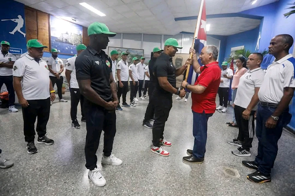 Leñadores de Las Tunas fueron abanderados rumbo a Liga de Campeones