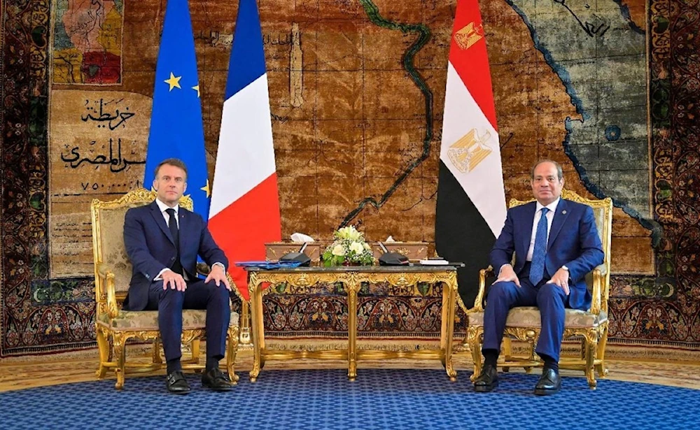 Egipto y Francia llaman a la paz en Gaza
