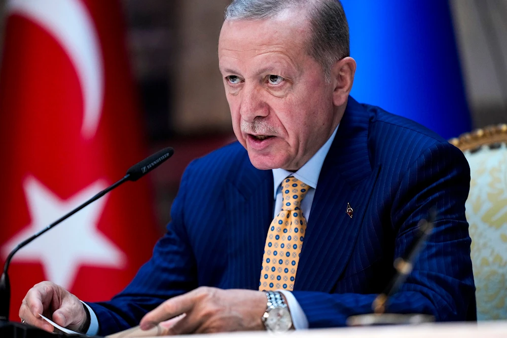 Erdogan rechaza pretensiones expansionistas en Franja de Gaza