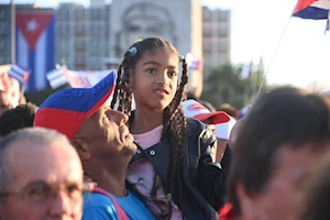 600.000 habaneros tomaron la Plaza de la Revolución este primero de mayo