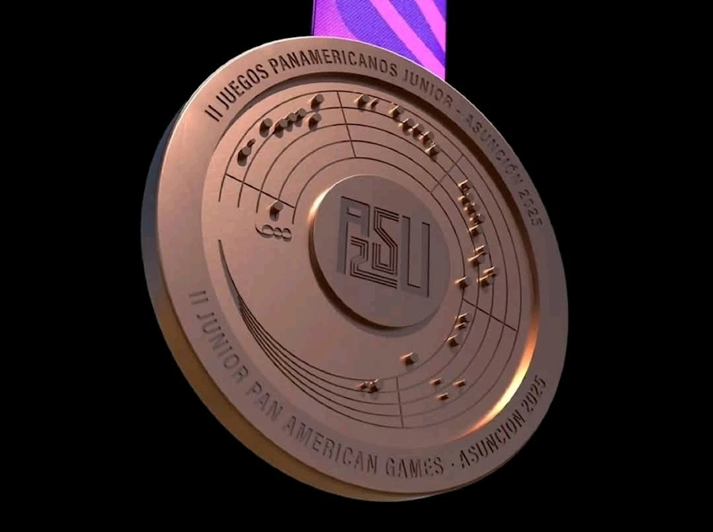 Presentan medallas de Juegos Panamericanos Júnior Asunción 2025