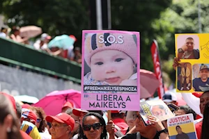 ¡Liberen a Maikelys!: miles de personas salieron a las calles de Caracas este 1ero de mayo para acompañar a la clase obrera, y pedir la liberación de Maikelys, una niña de dos años secuestrada por el gobierno de EEUU