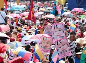¡Liberen a Maikelys!: miles de personas salieron a las calles de Caracas este 1ero de mayo para acompañar a la clase obrera, y pedir la liberación de Maikelys, una niña de dos años secuestrada por el gobierno de EEUU