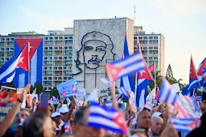 600.000 habaneros tomaron la Plaza de la Revolución este primero de mayo