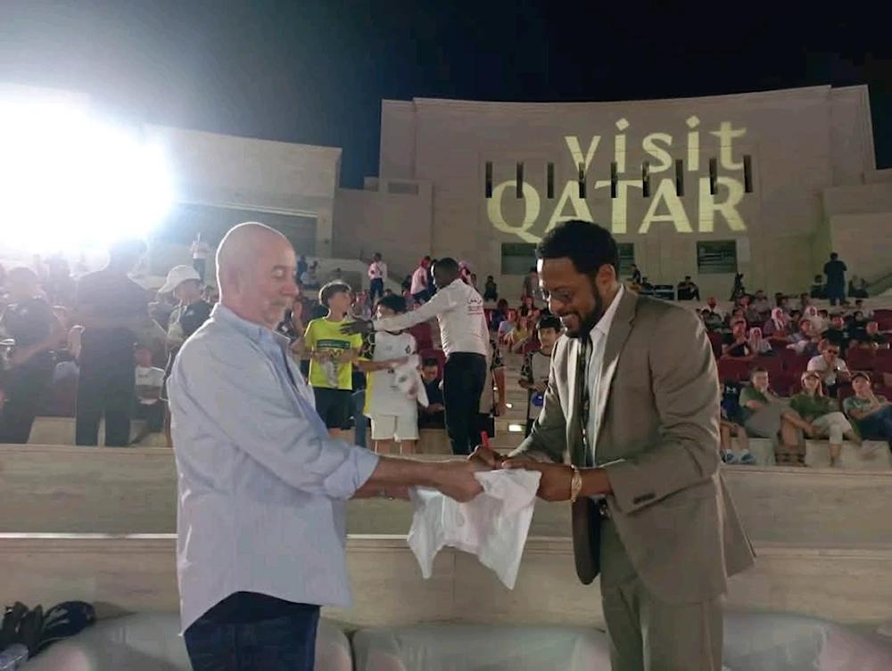 Javier Sotomayor prestigió mitin de salto de altura en Catar