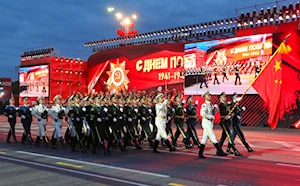 Minsk, Belarús, se sumó a las conmemoraciones por el 80° aniversario de la derrota del nazifascismo. Militares y ciudadanos celebraron juntos esta histórica gesta del Ejército Rojo