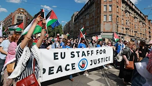 Bruselas en pie por Gaza: La protesta en imágenes