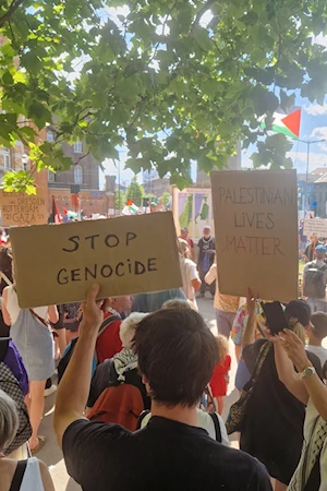 Bruselas en pie por Gaza: La protesta en imágenes
