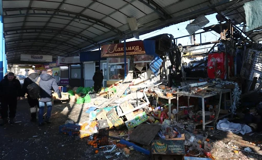 Rusia evacúa cadáveres tras ataque ucraniano a mercado de Jerson