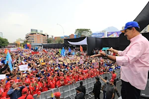 ¡Liberen a Maikelys!: miles de personas salieron a las calles de Caracas este 1ero de mayo para acompañar a la clase obrera, y pedir la liberación de Maikelys, una niña de dos años secuestrada por el gobierno de EEUU