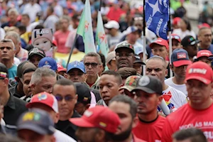 ¡Liberen a Maikelys!: miles de personas salieron a las calles de Caracas este 1ero de mayo para acompañar a la clase obrera, y pedir la liberación de Maikelys, una niña de dos años secuestrada por el gobierno de EEUU
