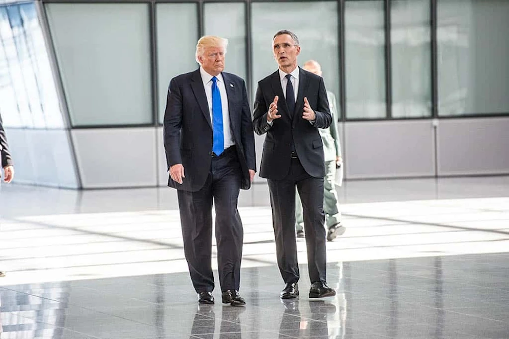 Trump insiste en más gastos militares y amenaza a otros socios de OTAN