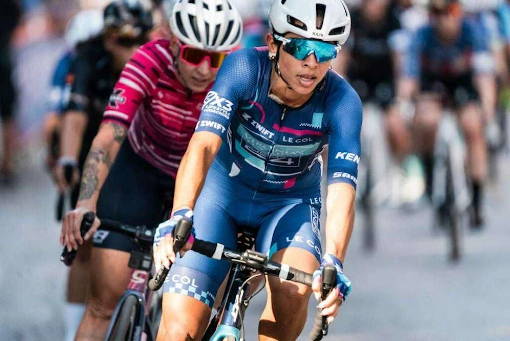 Cubana Marlíes Mejías sube al podio en primera etapa de Tour de Bloom
