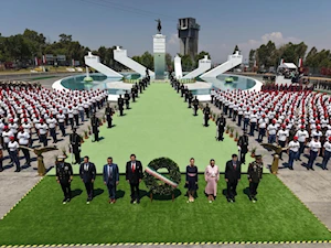 “El pueblo mexicano ha defendido siempre su libertad”: Claudia Sheinbaum encabezó su primera ceremonia oficial por el 163 aniversario de la Batalla de Puebla, a la que consideró un símbolo de resistencia y defensa de la Patria