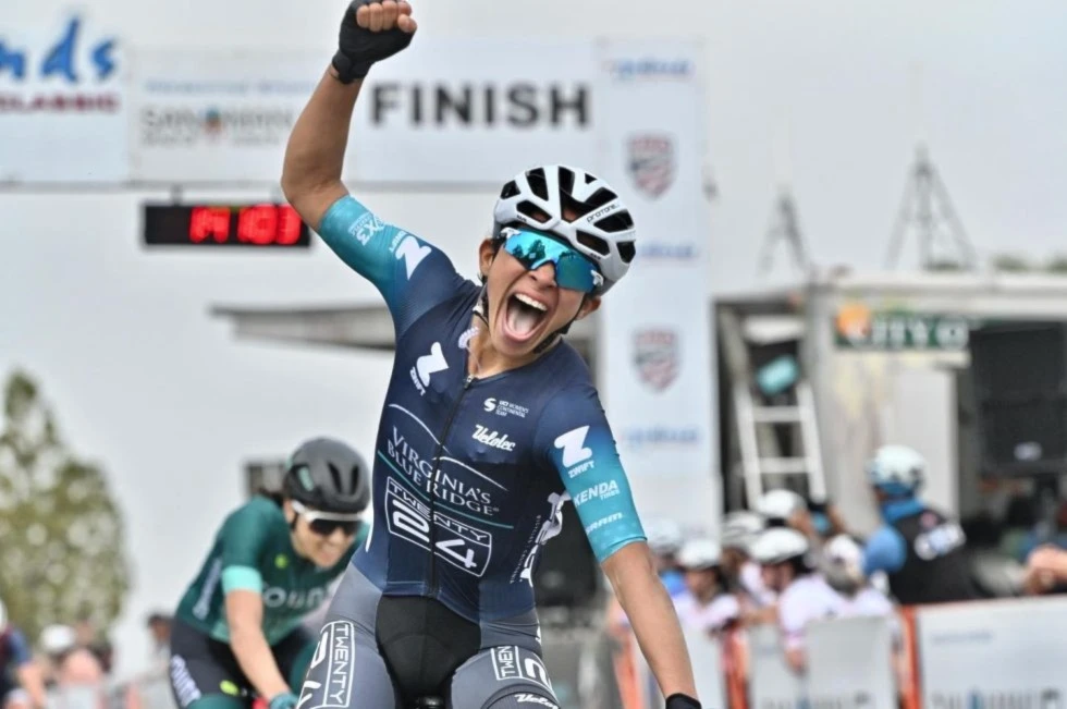 Marlies Mejias ganó la clasificación por puntos en el Tour de Bloom