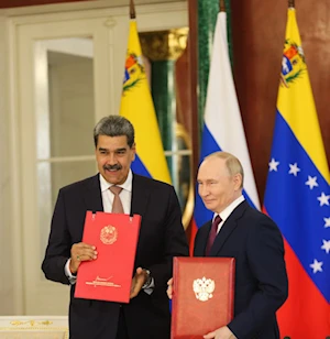 Así fue el encuentro entre el presidente de Rusia, Vladimir Putin y el mandatario venezolano Nicolás Maduro, en el palacio del Kremlin en Moscú (Fotos)