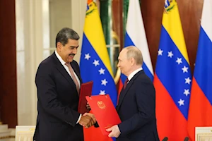 Así fue el encuentro entre el presidente de Rusia, Vladimir Putin y el mandatario venezolano Nicolás Maduro, en el palacio del Kremlin en Moscú (Fotos)