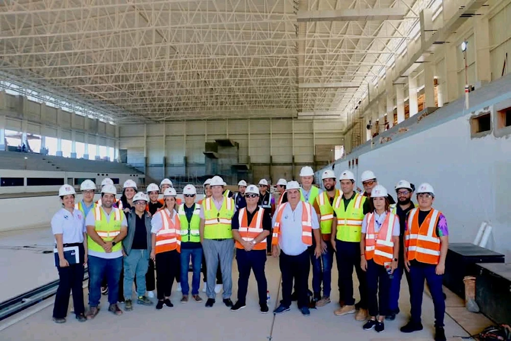 Recorren Parque Olímpico previo a Asunción 2025