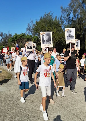 Regimiento Inmortal, tributo en Cuba a caídos contra el fascismo