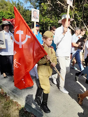 Regimiento Inmortal, tributo en Cuba a caídos contra el fascismo
