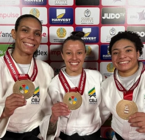 Brasil gana tres medallas de bronce en Grand Slam de judo