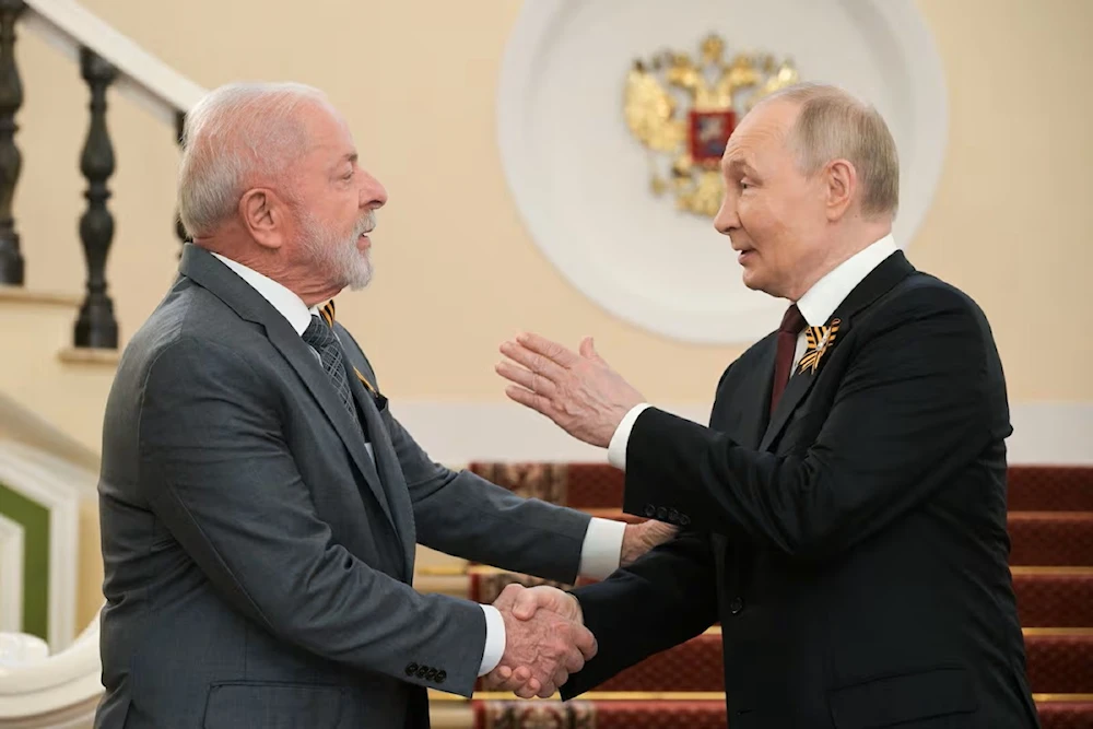Lula se reúne con Putin en Moscú tras desfile por Día de la Victoria
