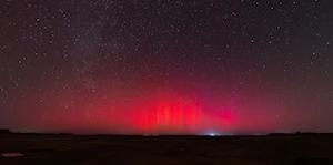 Impresionantes auroras boreales visibles en varios países en medio de una tormenta solar