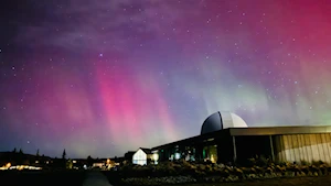 Impresionantes auroras boreales visibles en varios países en medio de una tormenta solar