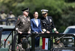 Claudia Sheinbaum recibe salutación de Fuerzas Armadas como primera Comandanta Suprema de México