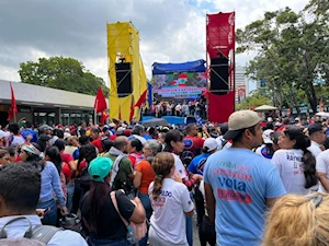 Pueblo venezolano marchó en solidaridad con Palestina y el Líbano