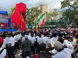 Pueblo venezolano marchó en solidaridad con Palestina y el Líbano