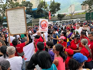 Pueblo venezolano marchó en solidaridad con Palestina y el Líbano