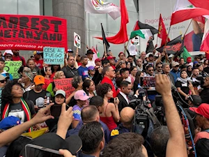 Pueblo venezolano marchó en solidaridad con Palestina y el Líbano